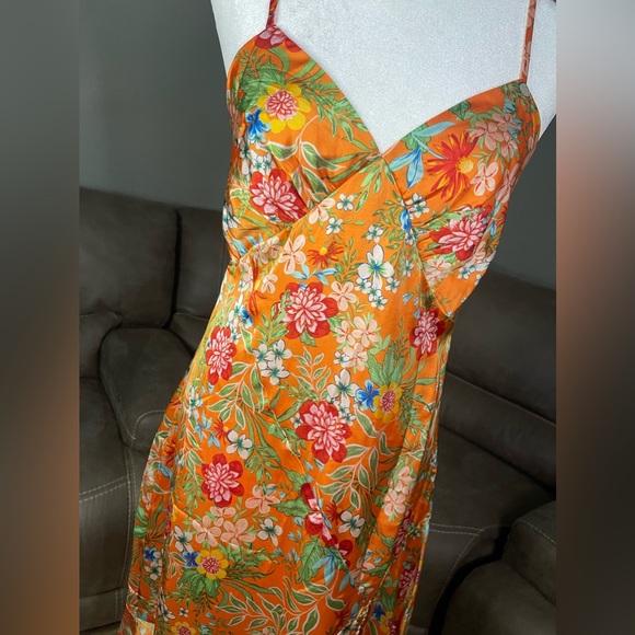 🔥SEXY🔥Never Worn Vici Valora Satin Slip MIDI Dress Sz M Medium - Picture 9 of 16